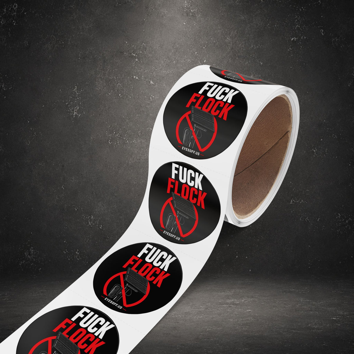 Fuck Flock Sticker Roll