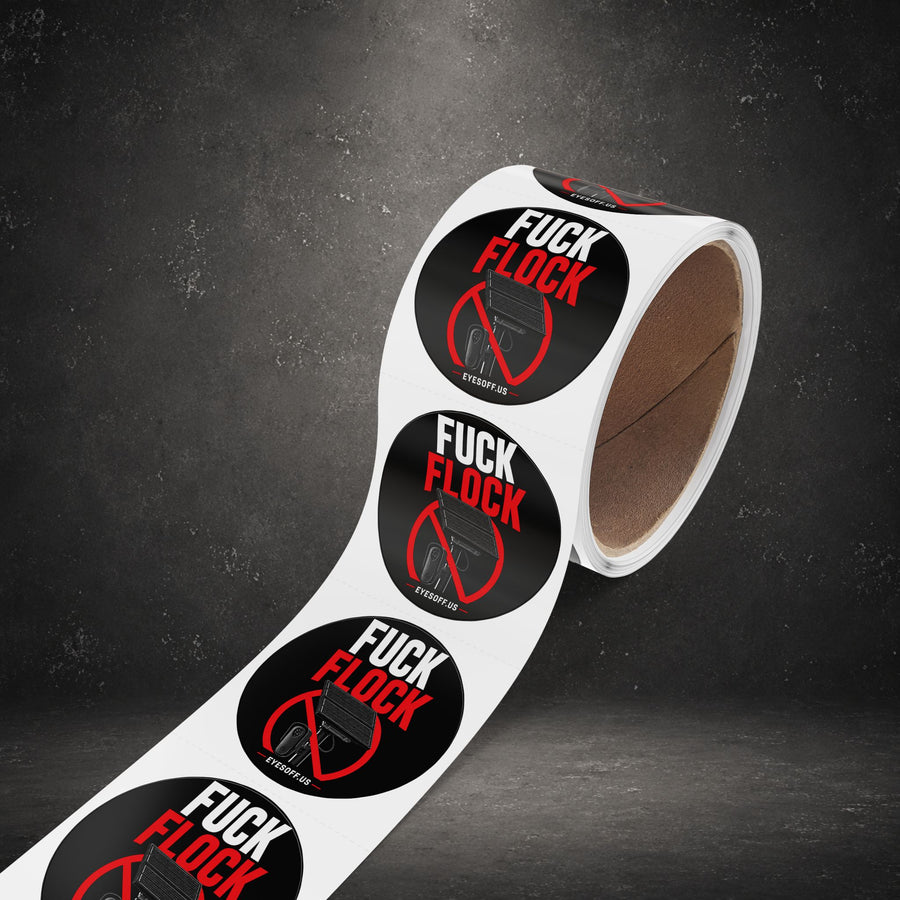 Fuck Flock Sticker Roll