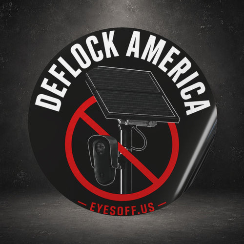 Deflock America Sticker Roll